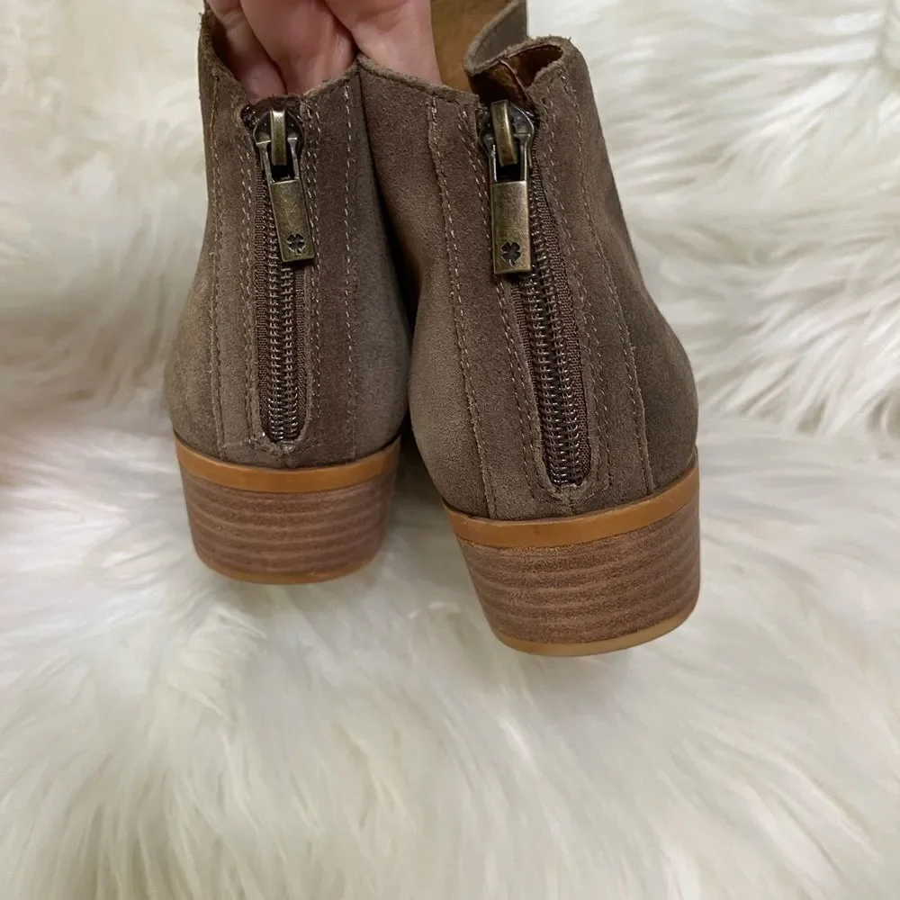 Lucky Brand brim booties, size 9‎